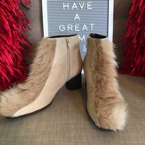 Authentic Fendi Haircalf Rasato  Rovere Boots